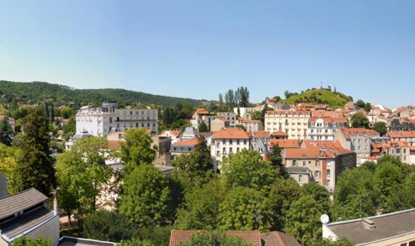 Bellevue Hotel Chatel-Guyon Bagian luar foto